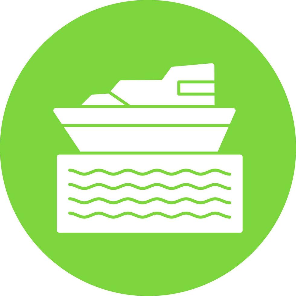 Boat Vector Icon Design