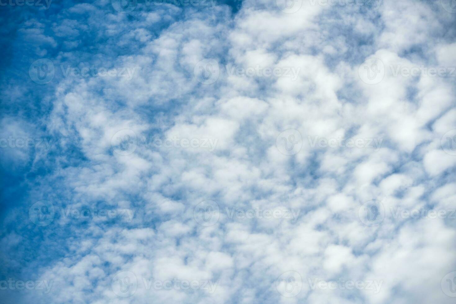 White cloud on blue sky in sunny day photo