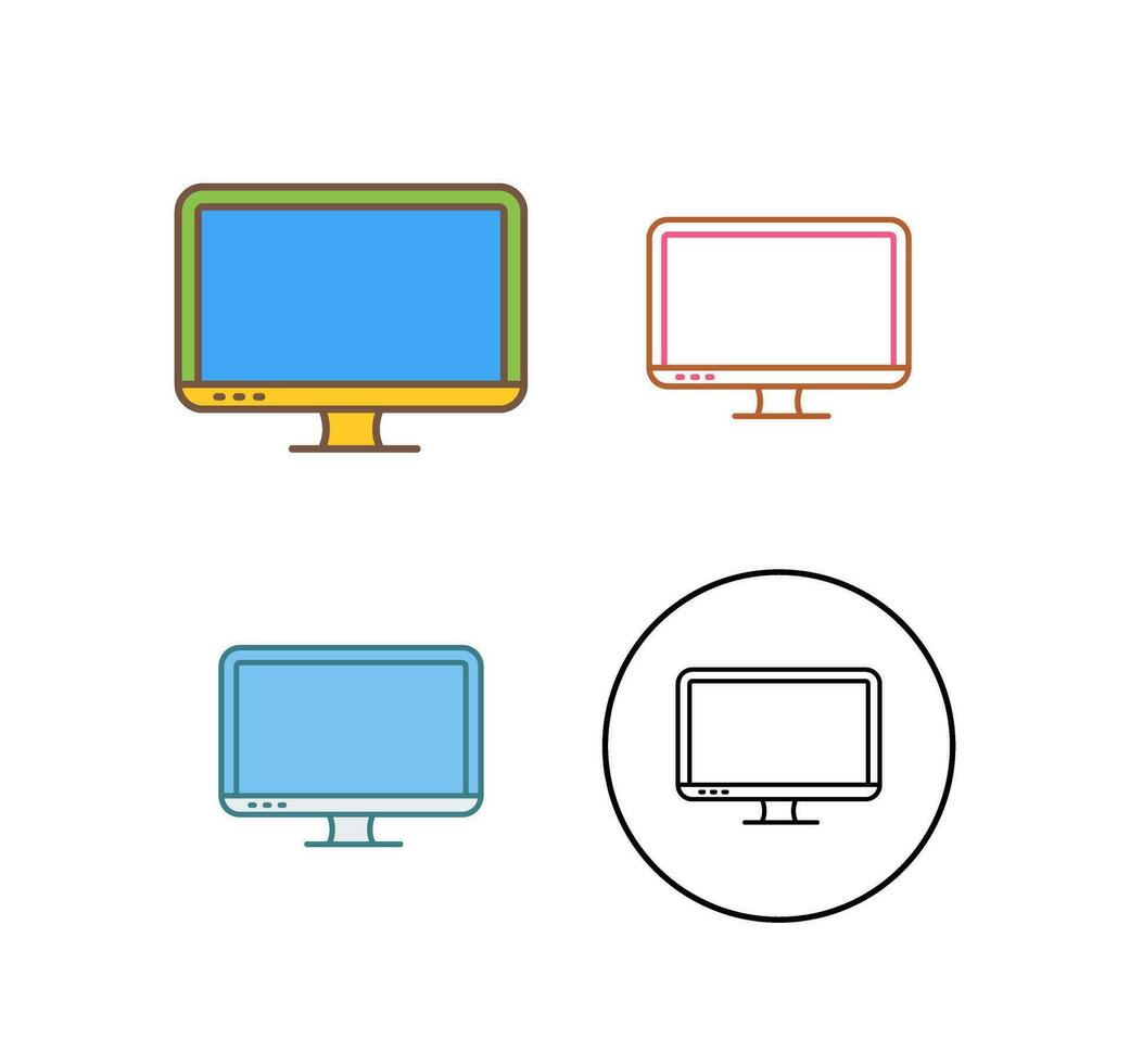 Lcd Vector Icon