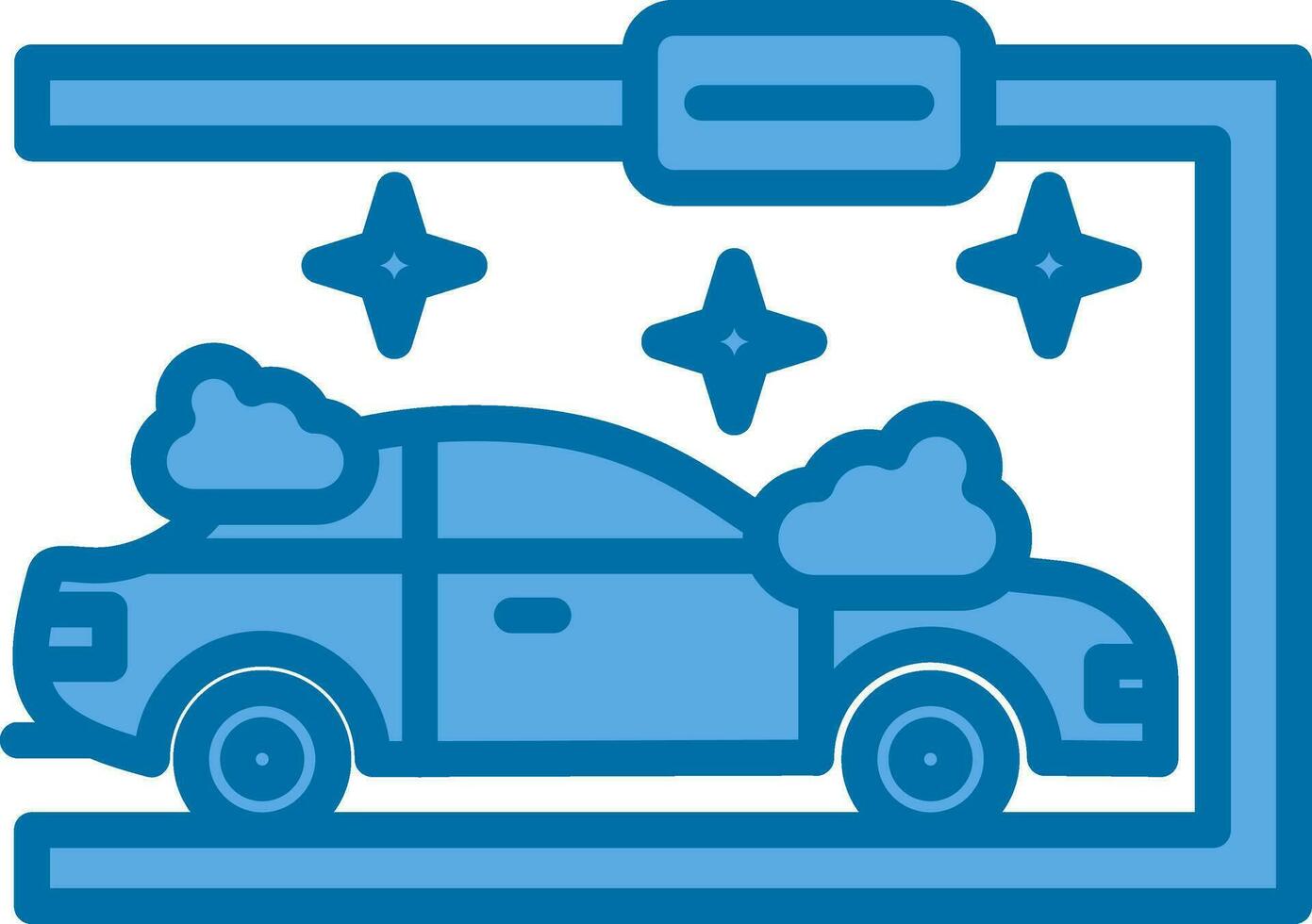 Car painting Vector Icon Design