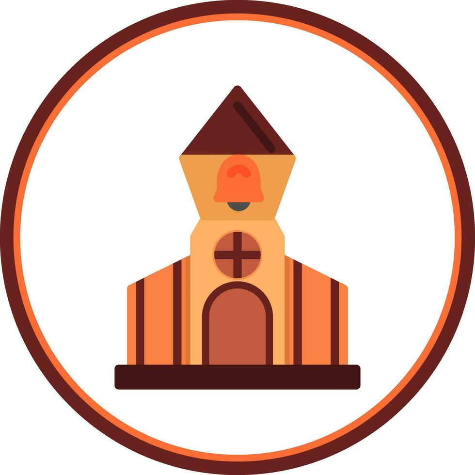 campanario vector icono diseño