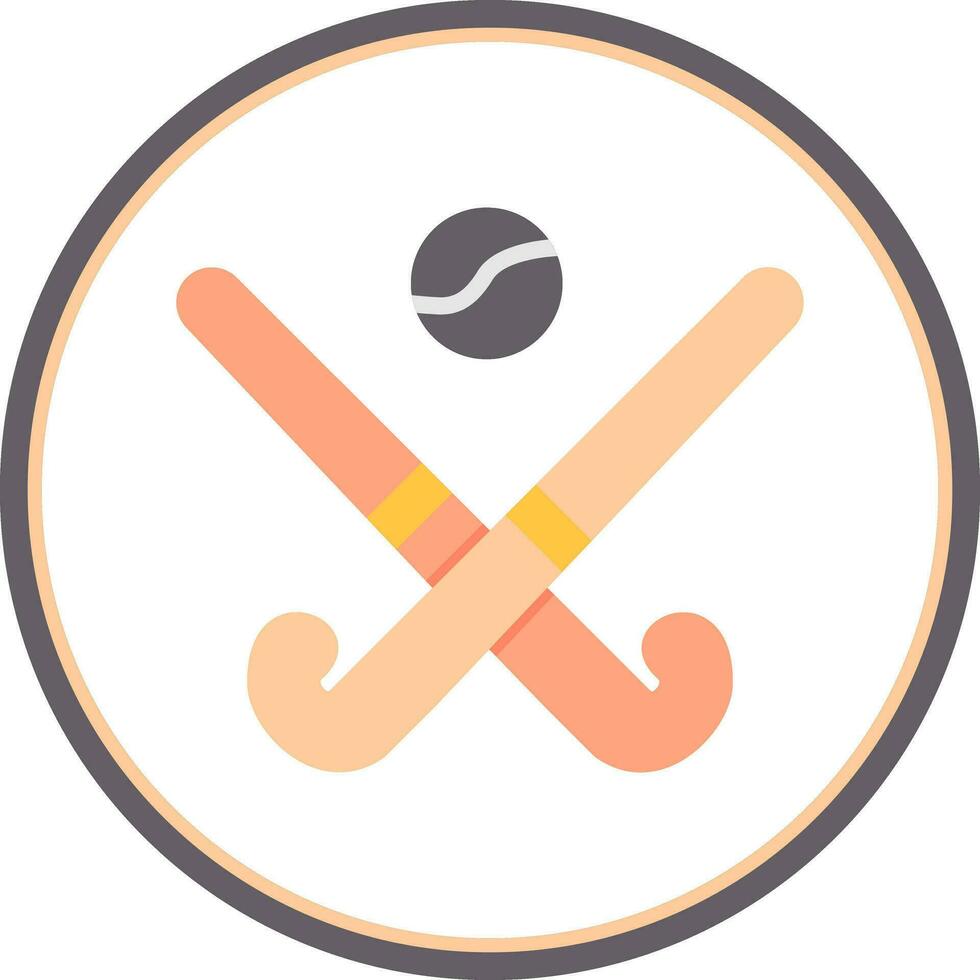 Hockey Vector Icon Design