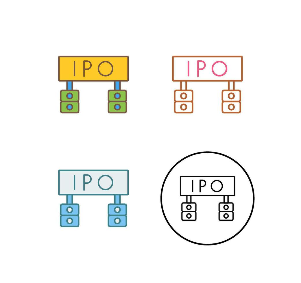 Ipo Vector Icon