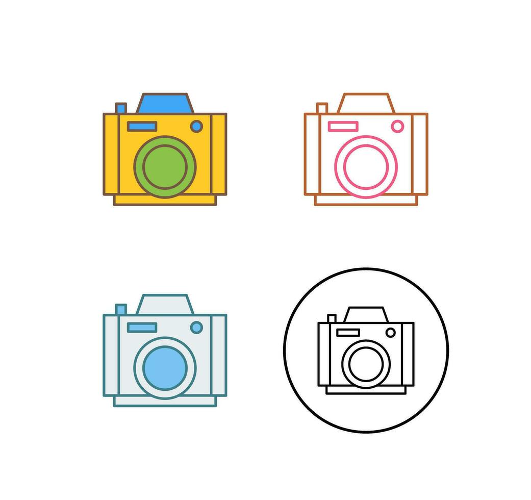 Photo Camera Vector Icon