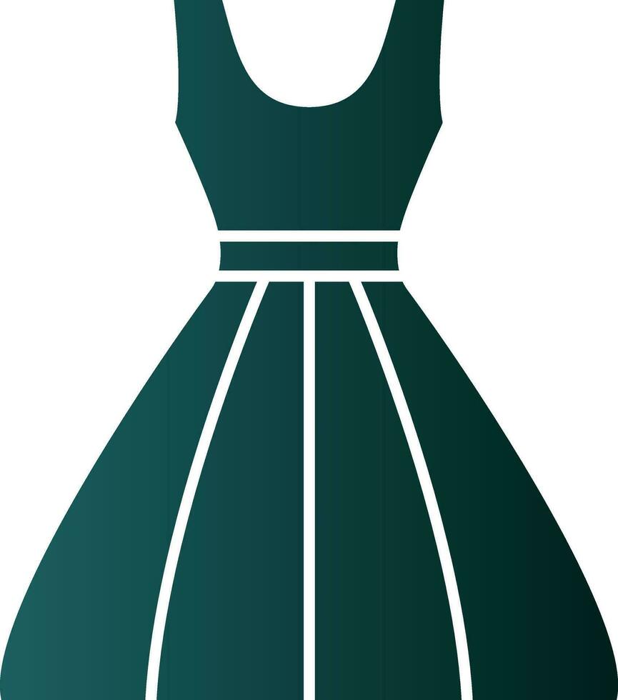 Dress Vector Icon Design