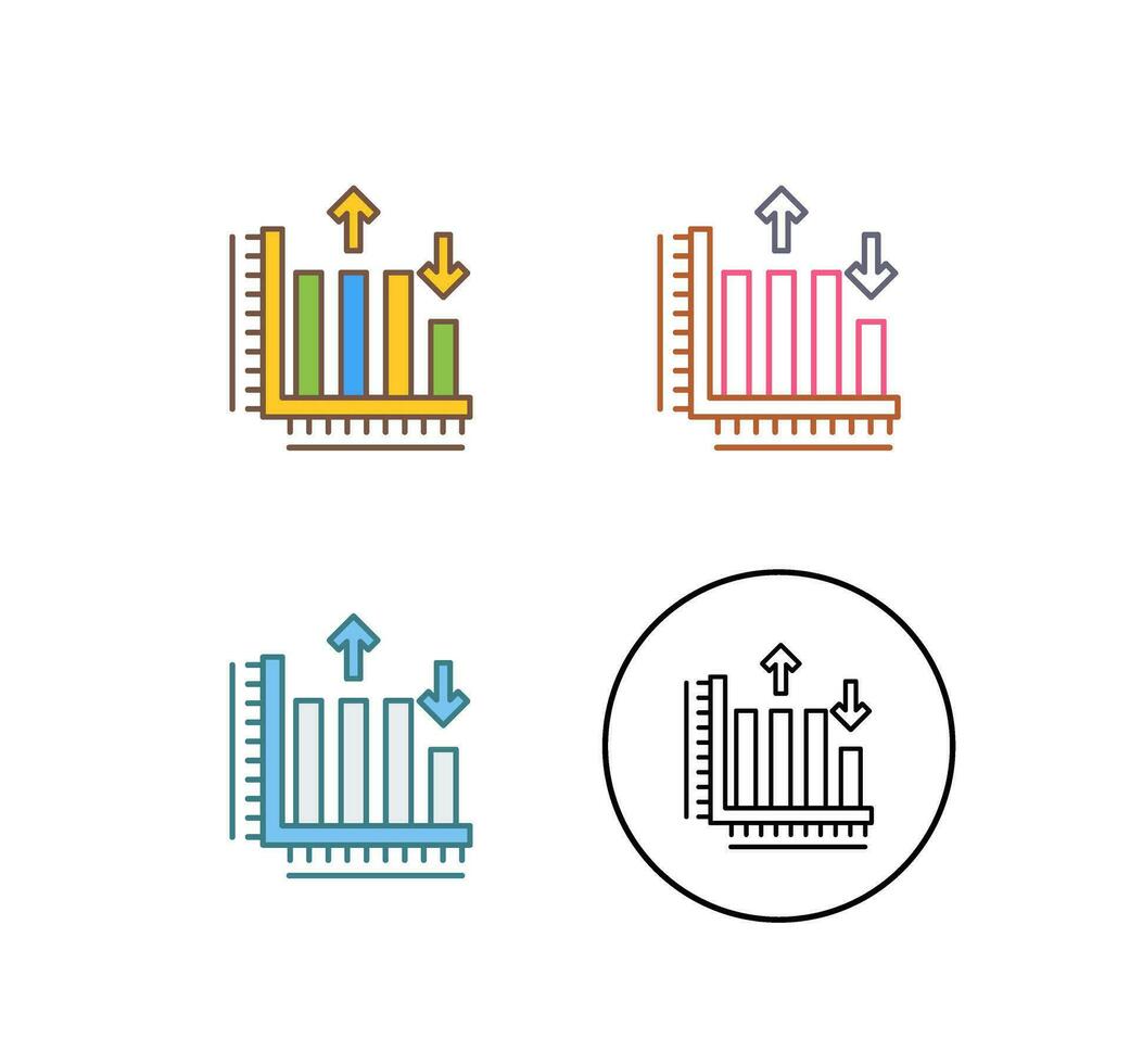 Bar Graph Vector Icon