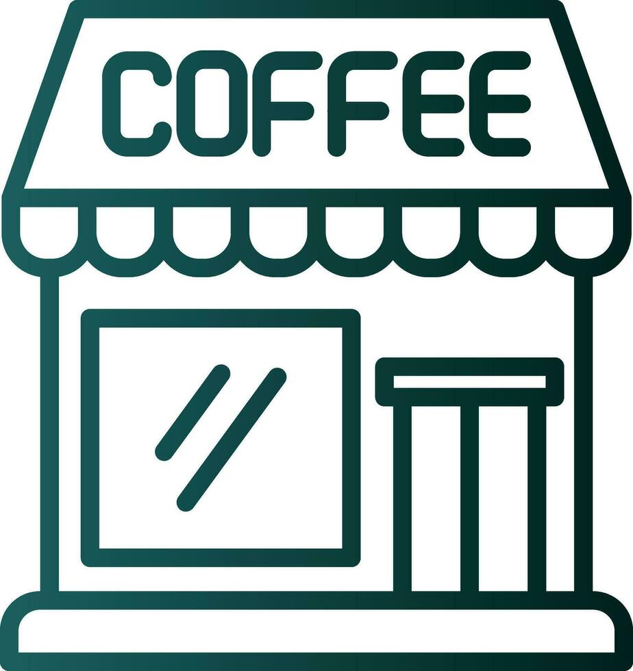 Coffee house Vector Icon Design