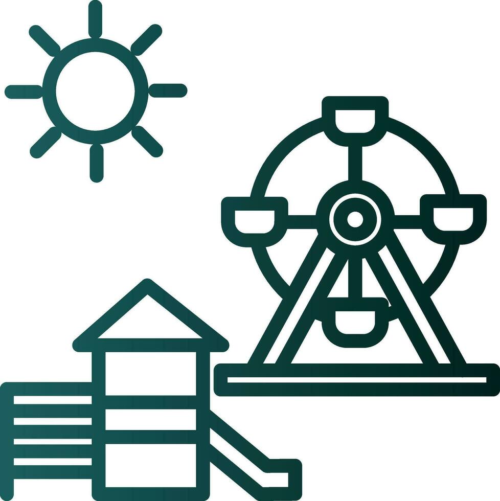Playground Vector Icon Design