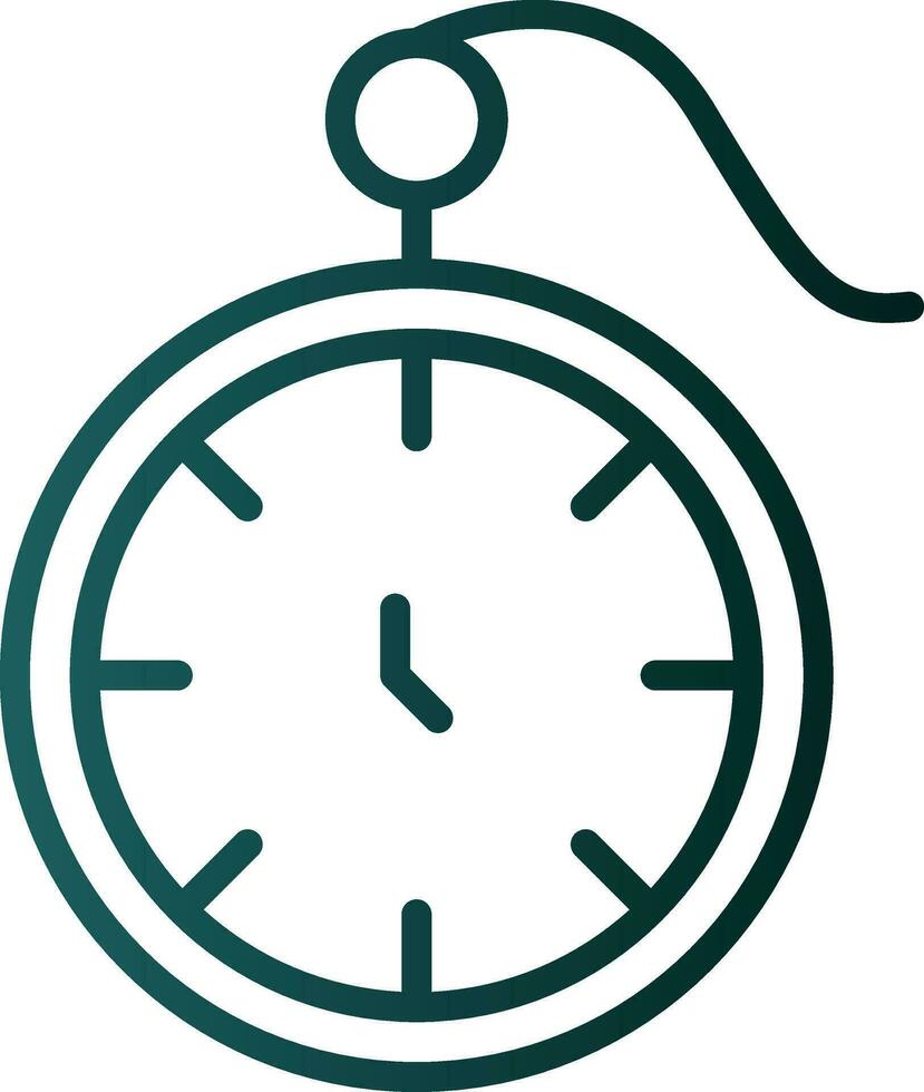Pocket watch Vector Icon Design