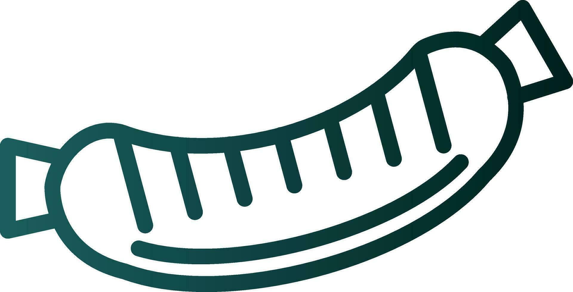 Sausage Vector Icon Design