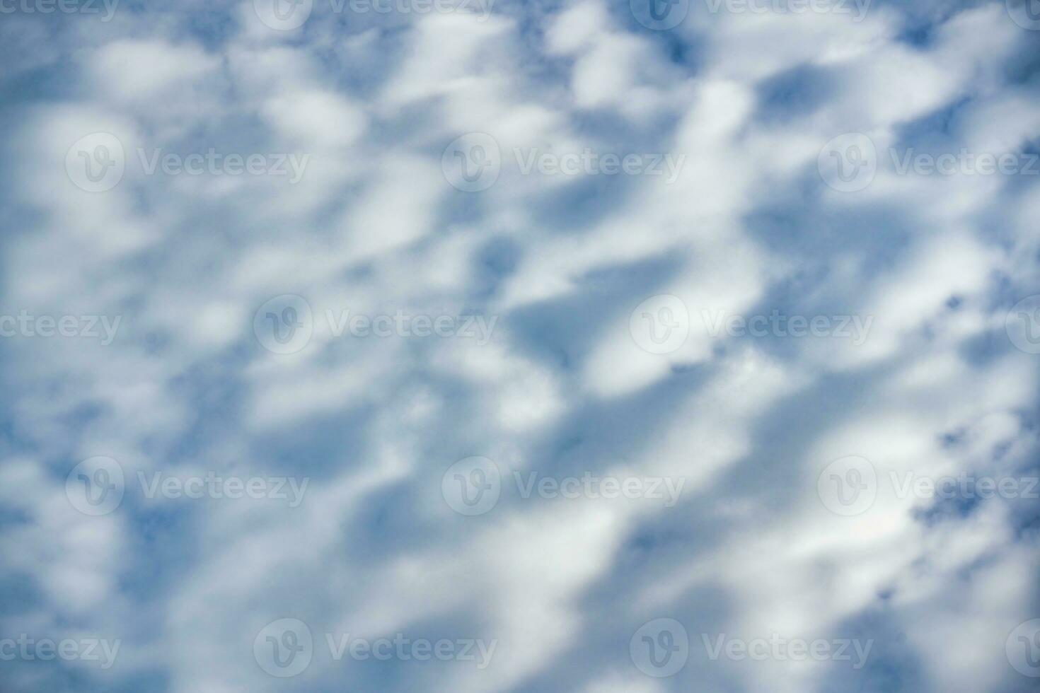 White cloud on blue sky in sunny day photo