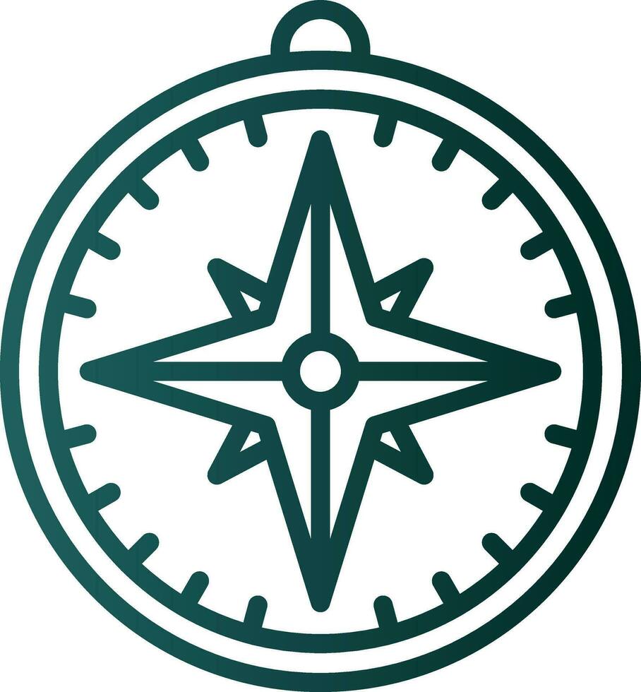 Compass Vector Icon Design