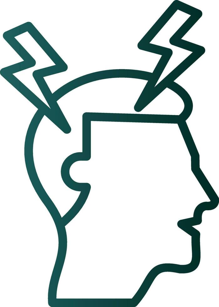 Headache Vector Icon Design