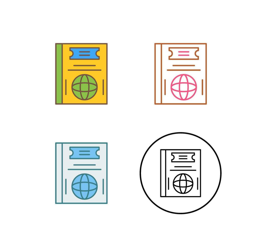 Passport Vector Icon