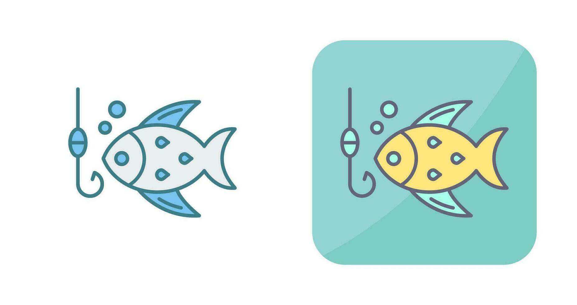 icono de vector de pesca