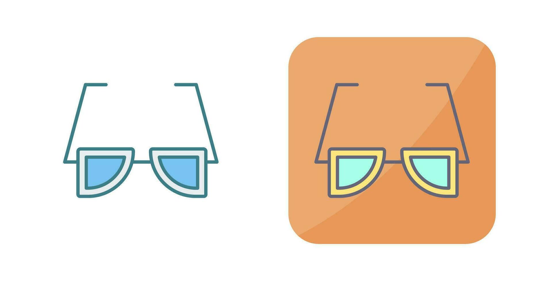 icono de vector de gafas de sol