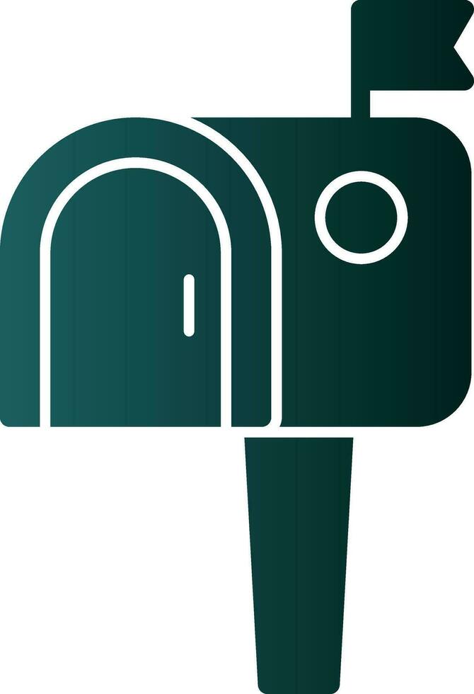 Mailbox Vector Icon Design