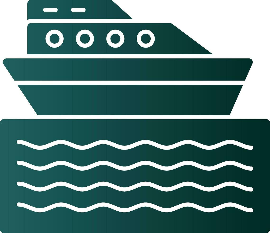 Boat Vector Icon Design