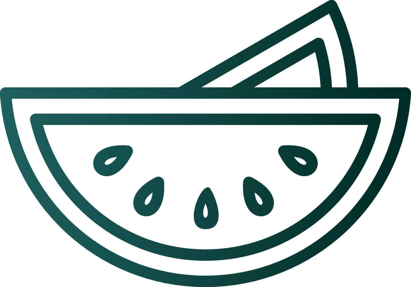 Watermelon Vector Icon Design