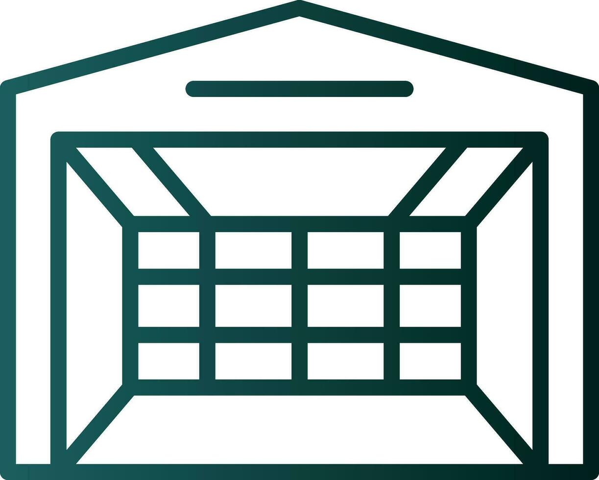 Goal box Vector Icon Design