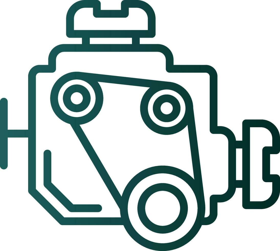 Engine Vector Icon Design