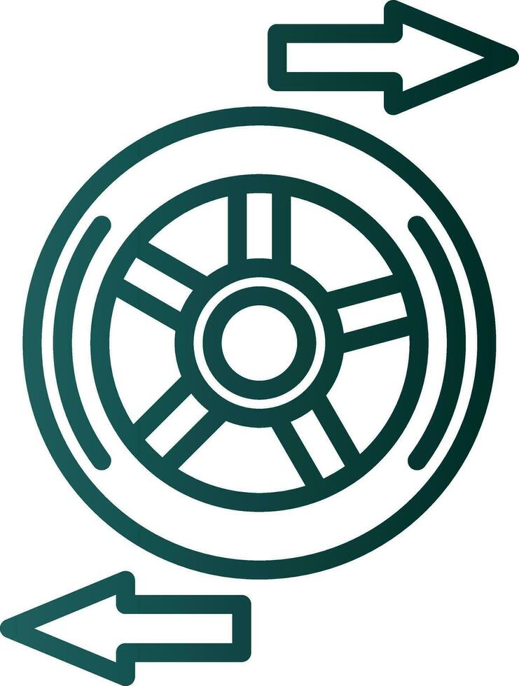 Wheel alignment Vector Icon Design