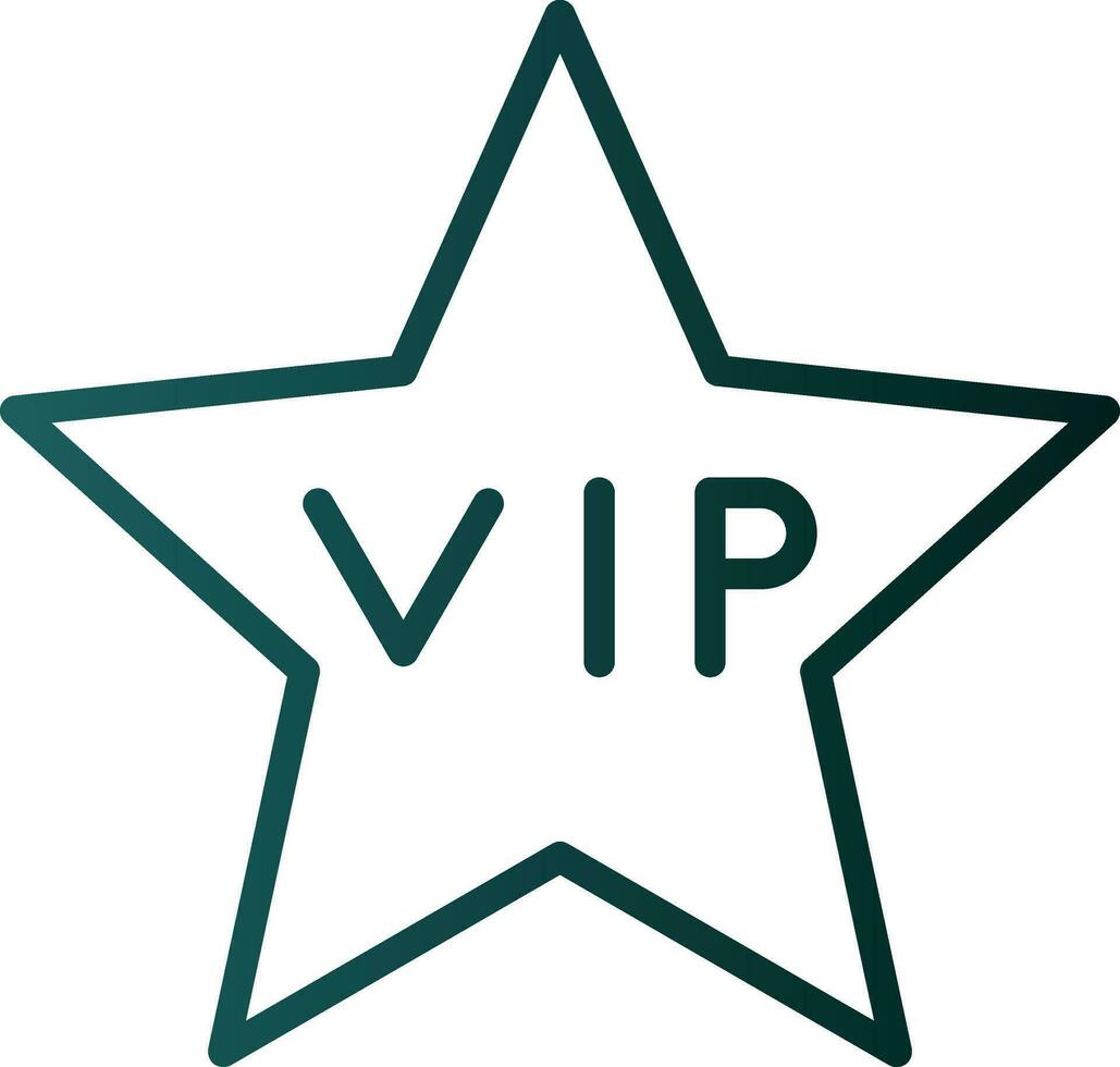 VIP vector icono diseño