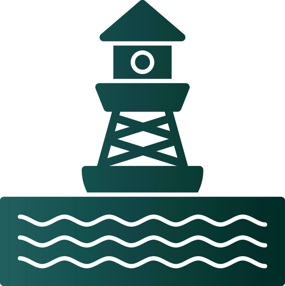 Buoy Vector Icon Design