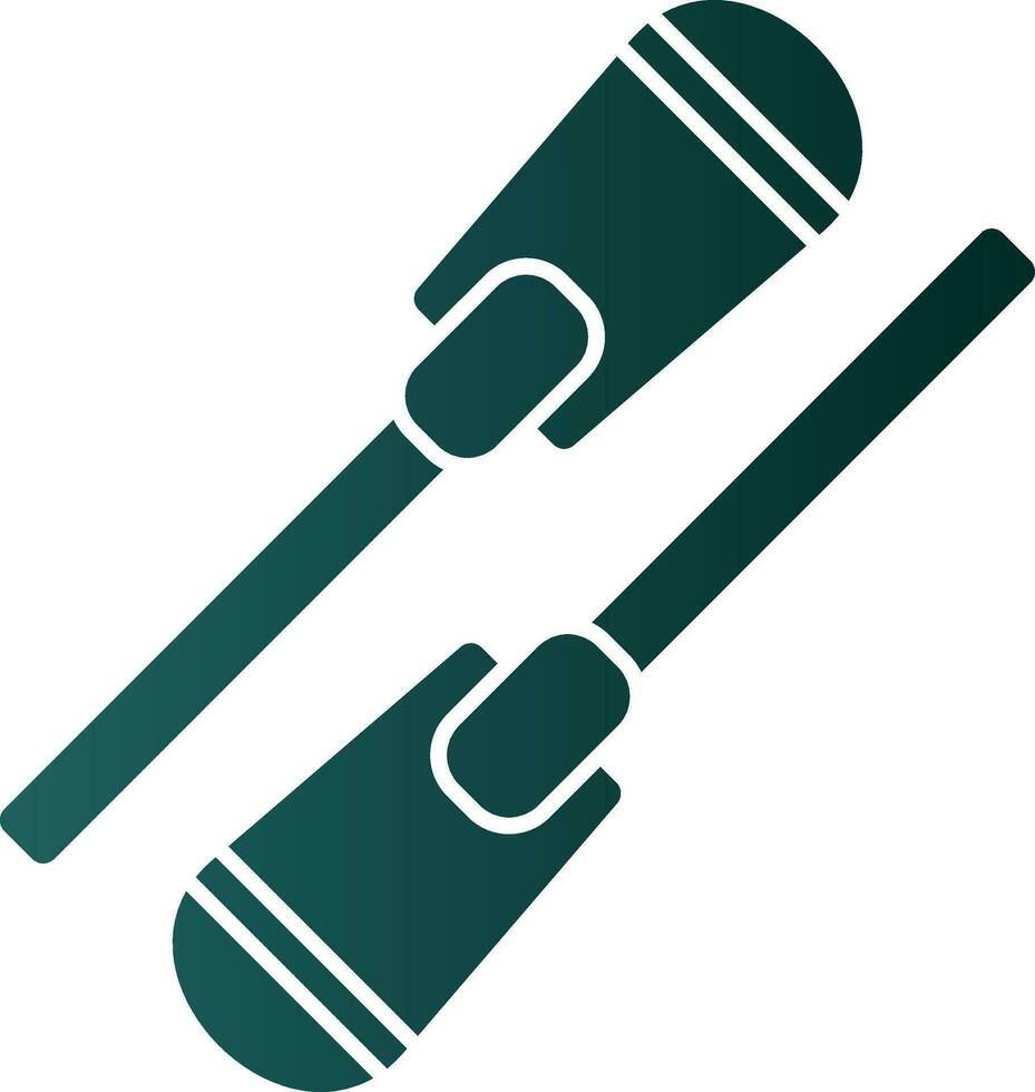 Oar Vector Icon Design