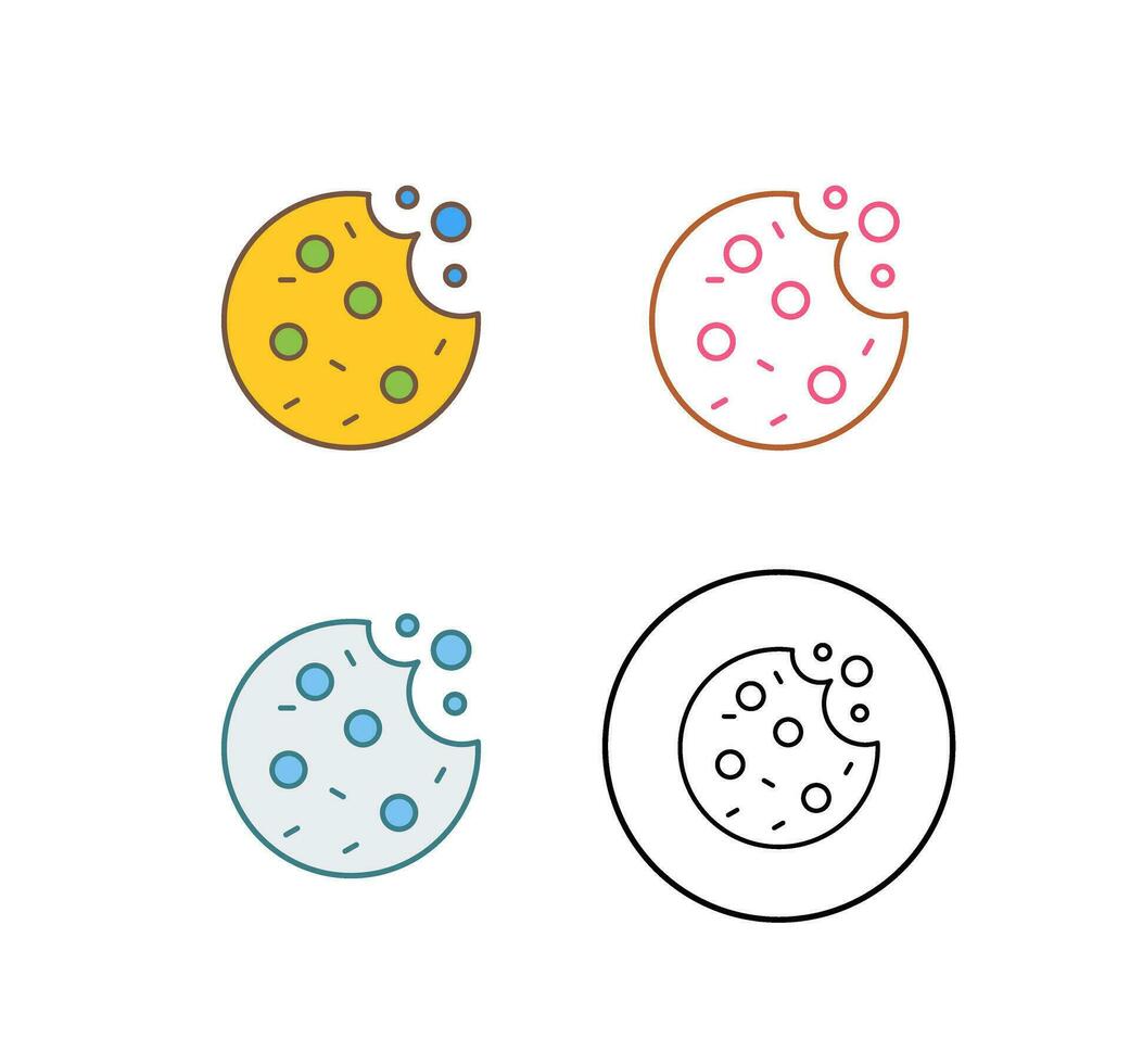 Cookie Vector Icon