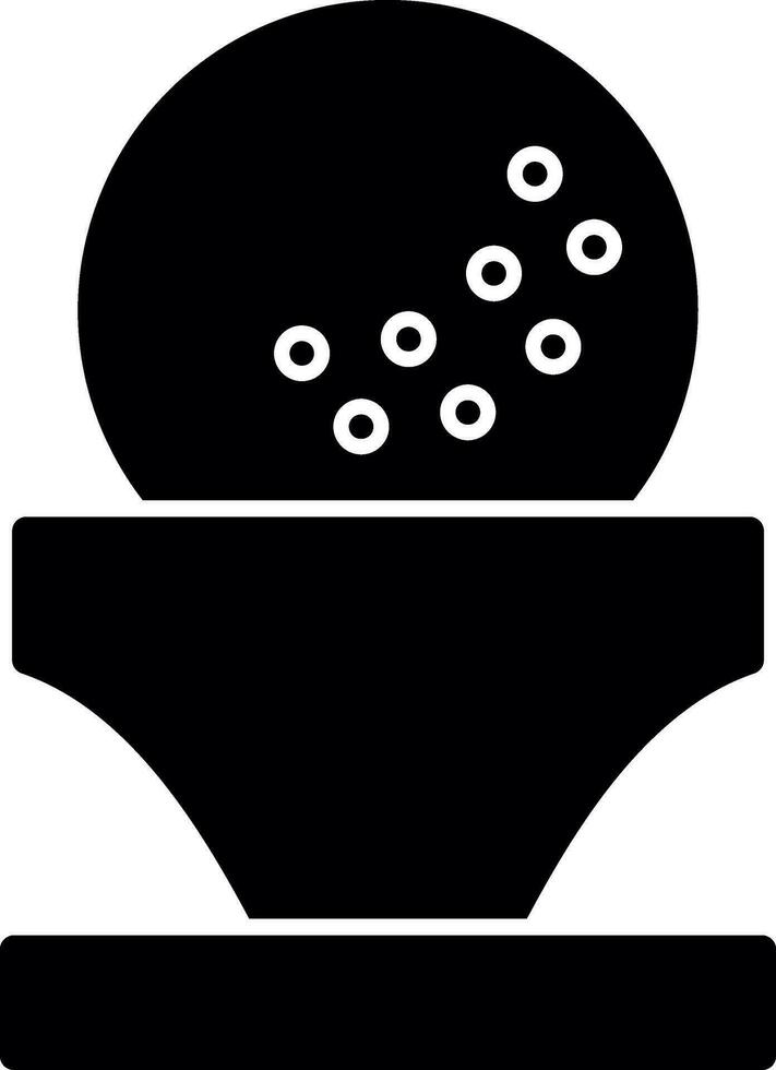 Golf ball Vector Icon Design