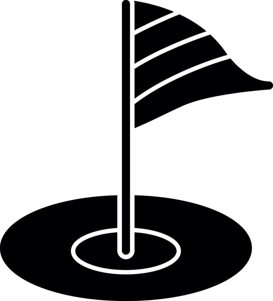 mini golf vector icono diseño