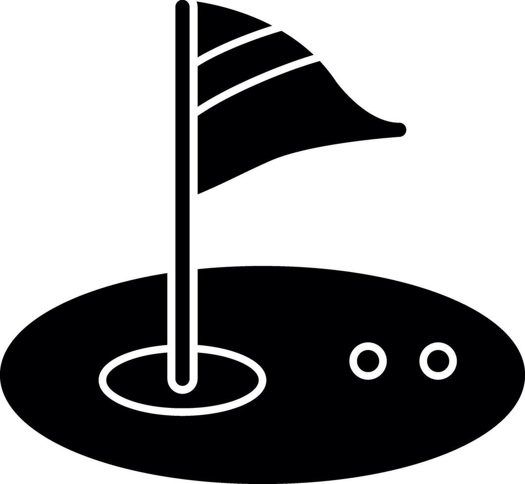 diseño de icono de vector de golf