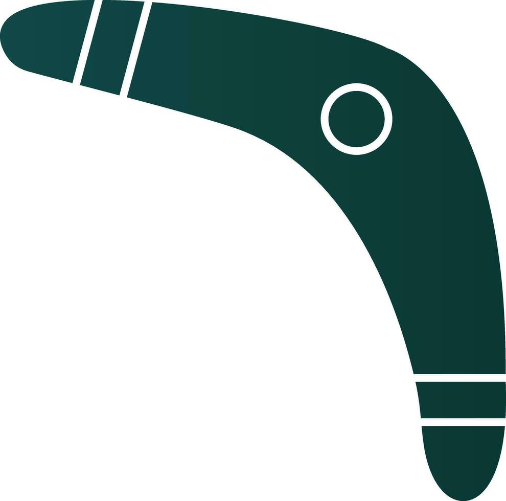 Boomerang Vector Icon Design