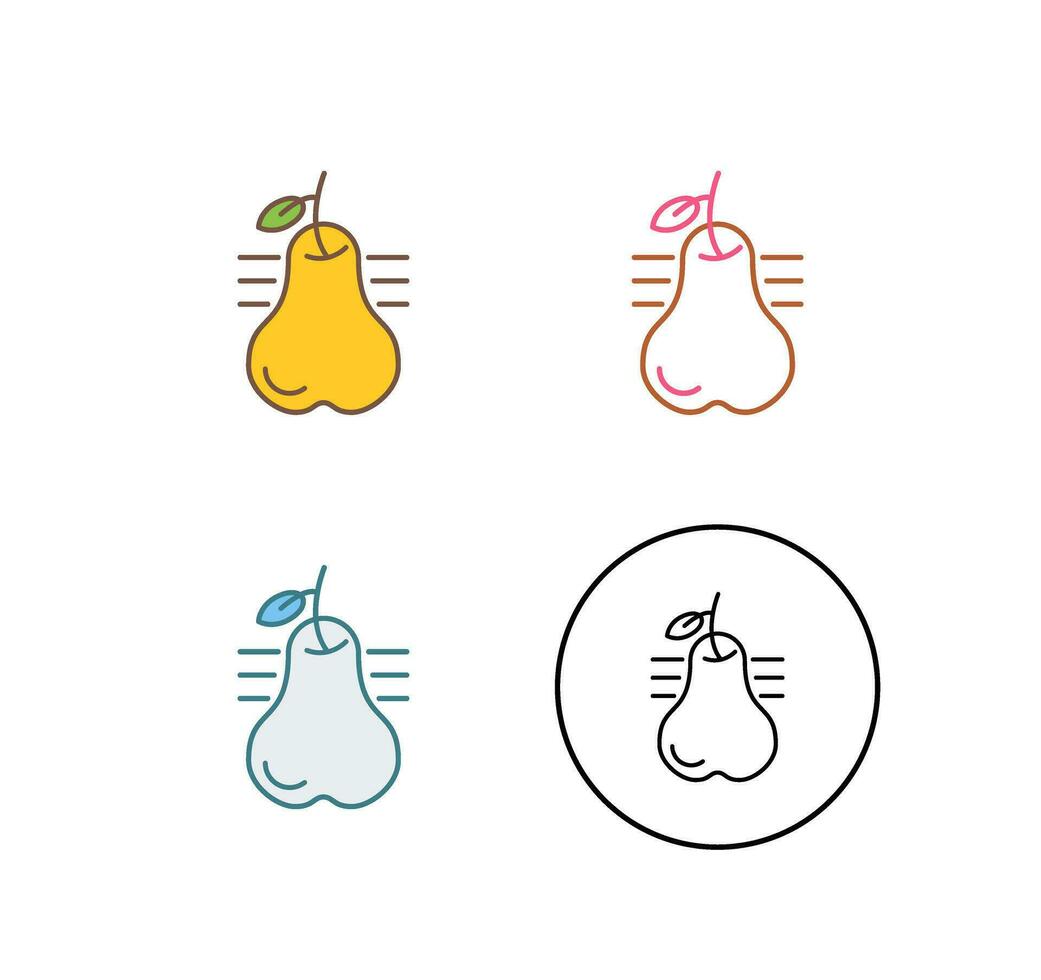 Pear Vector Icon