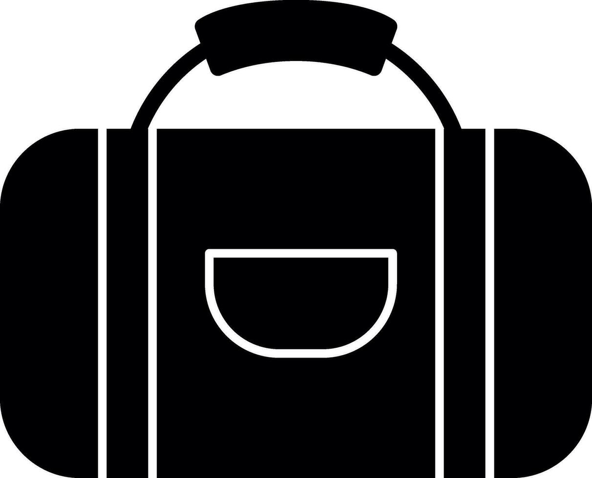 Sport bag Vector Icon Design