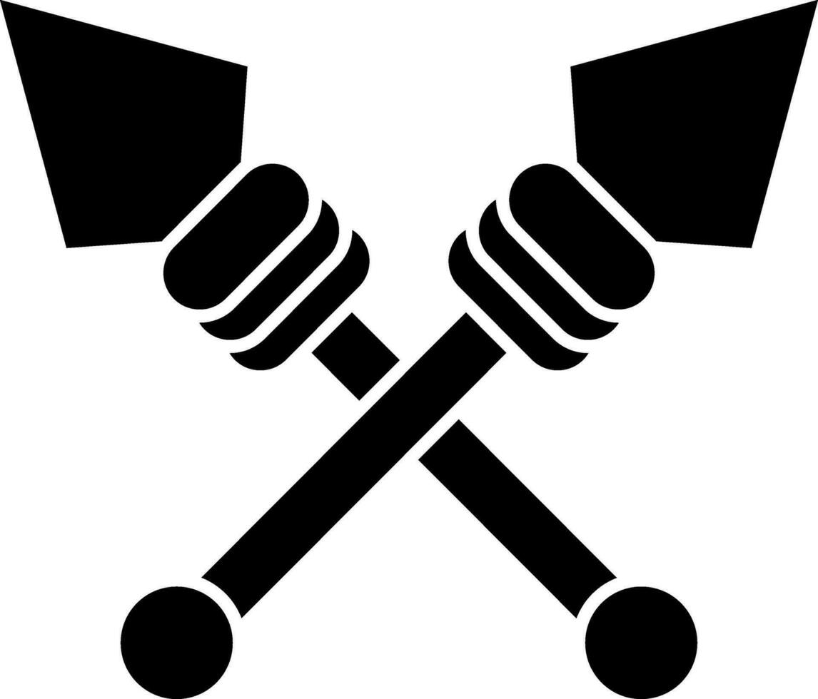 Spear Vector Icon Design