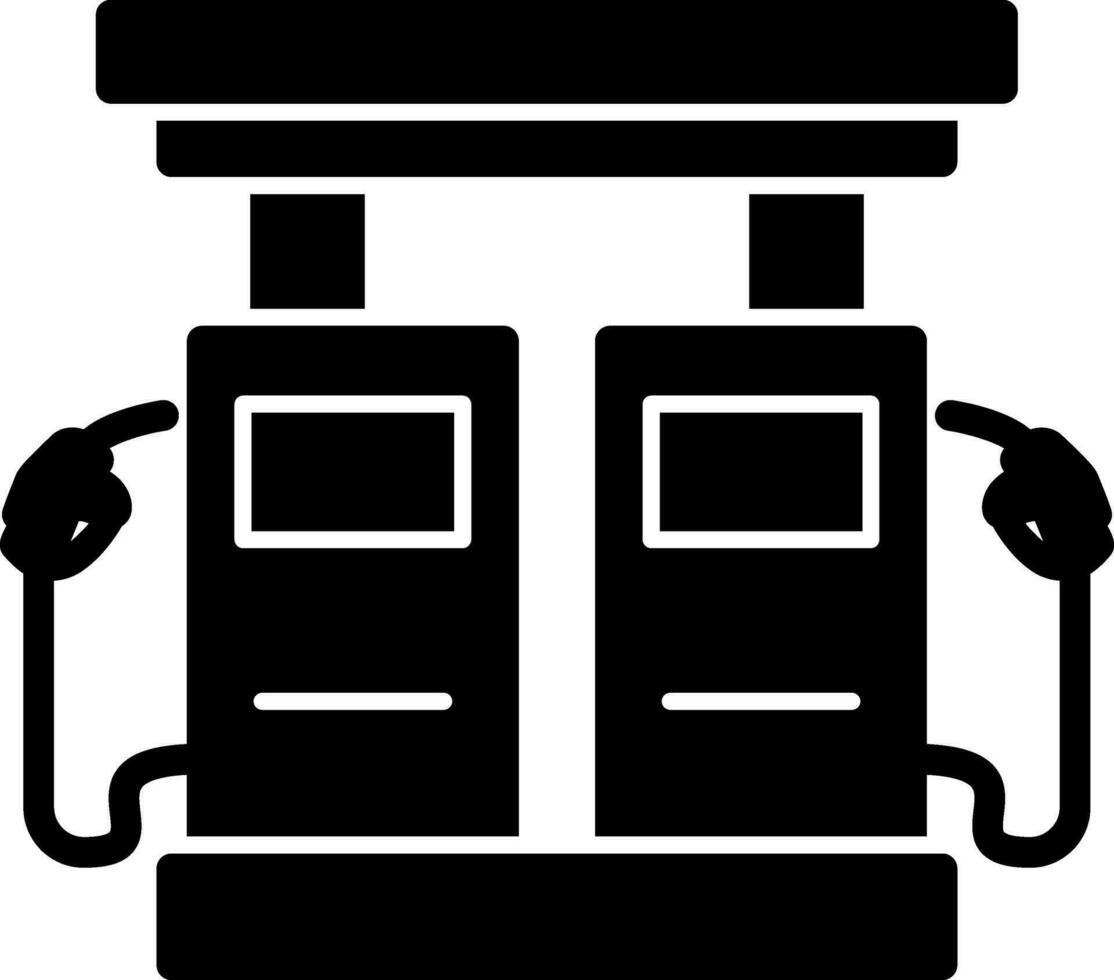 Gas station Vector Icon Design