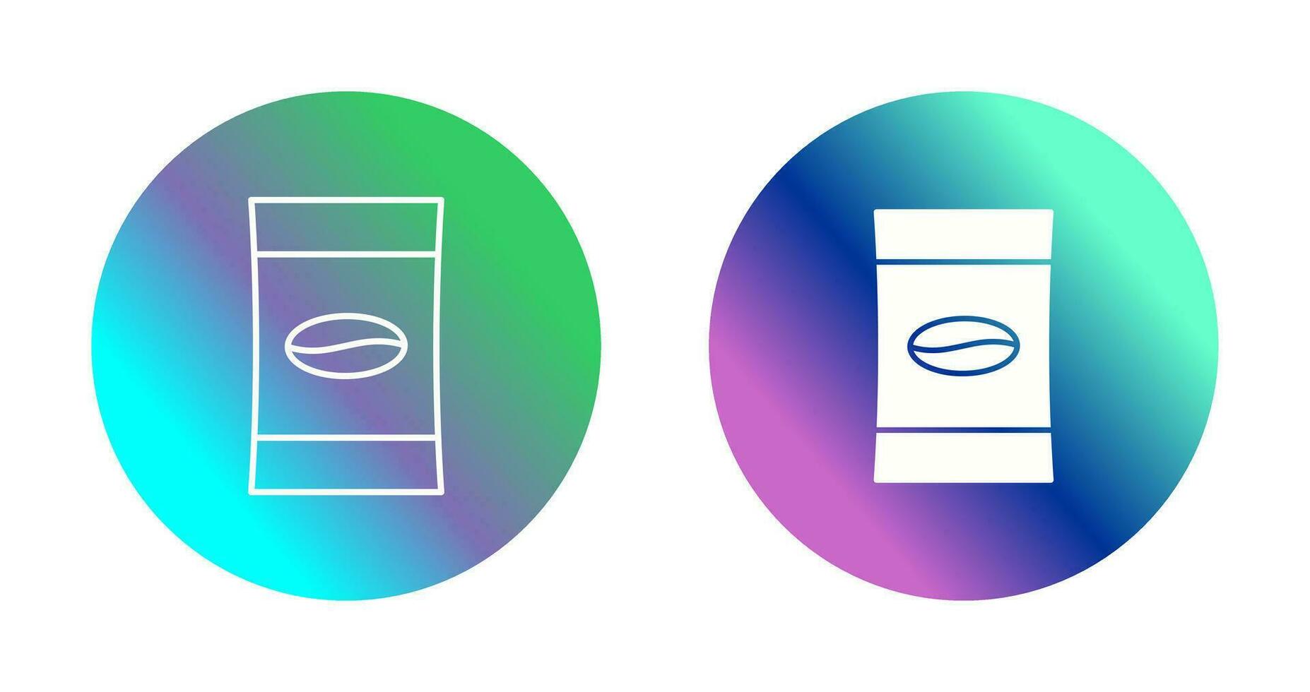 Coffee Packets Vector Icon