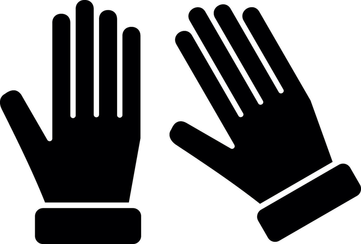 Glove Vector Icon Design