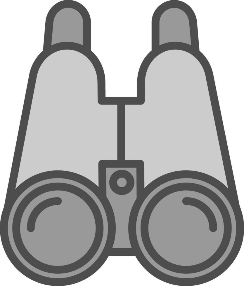 Binoculars Vector Icon Design