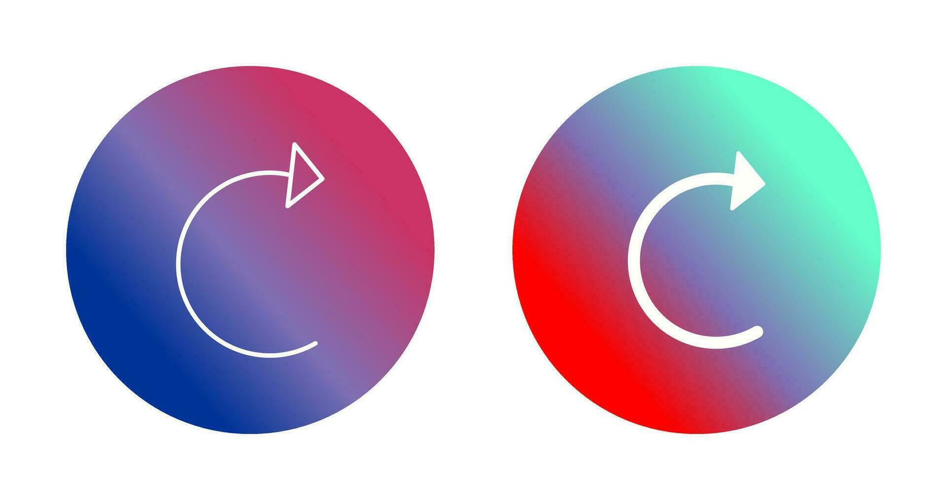 Unique Reload Vector Icon