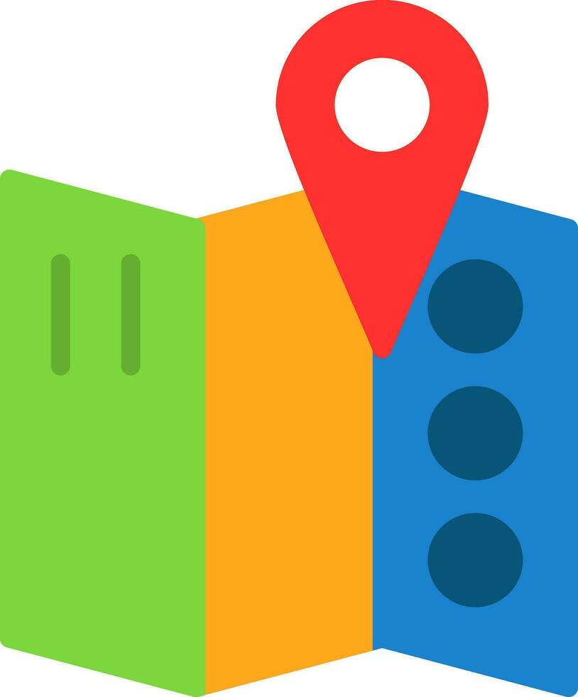 Map Vector Icon Design