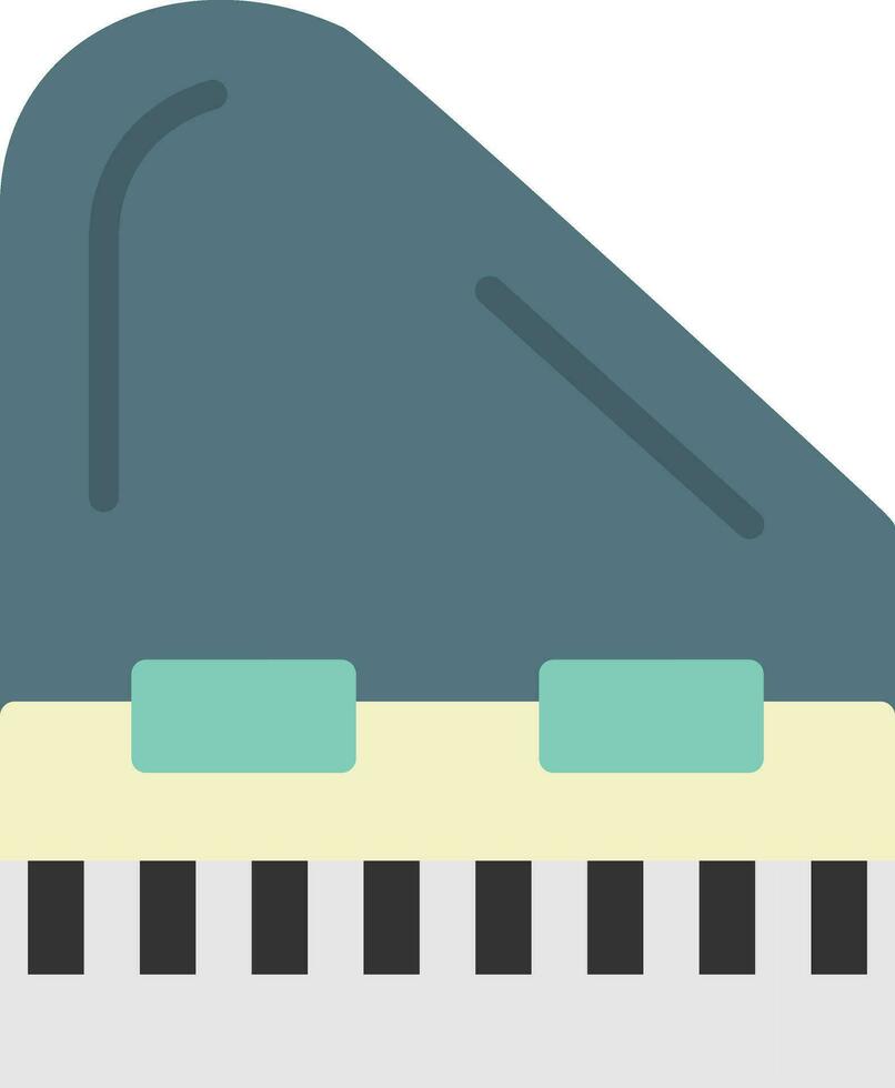 Piano Vector Icon Design