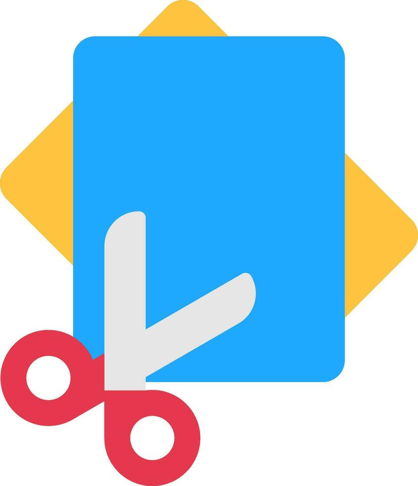 Paper crafts Vector Icon Design
