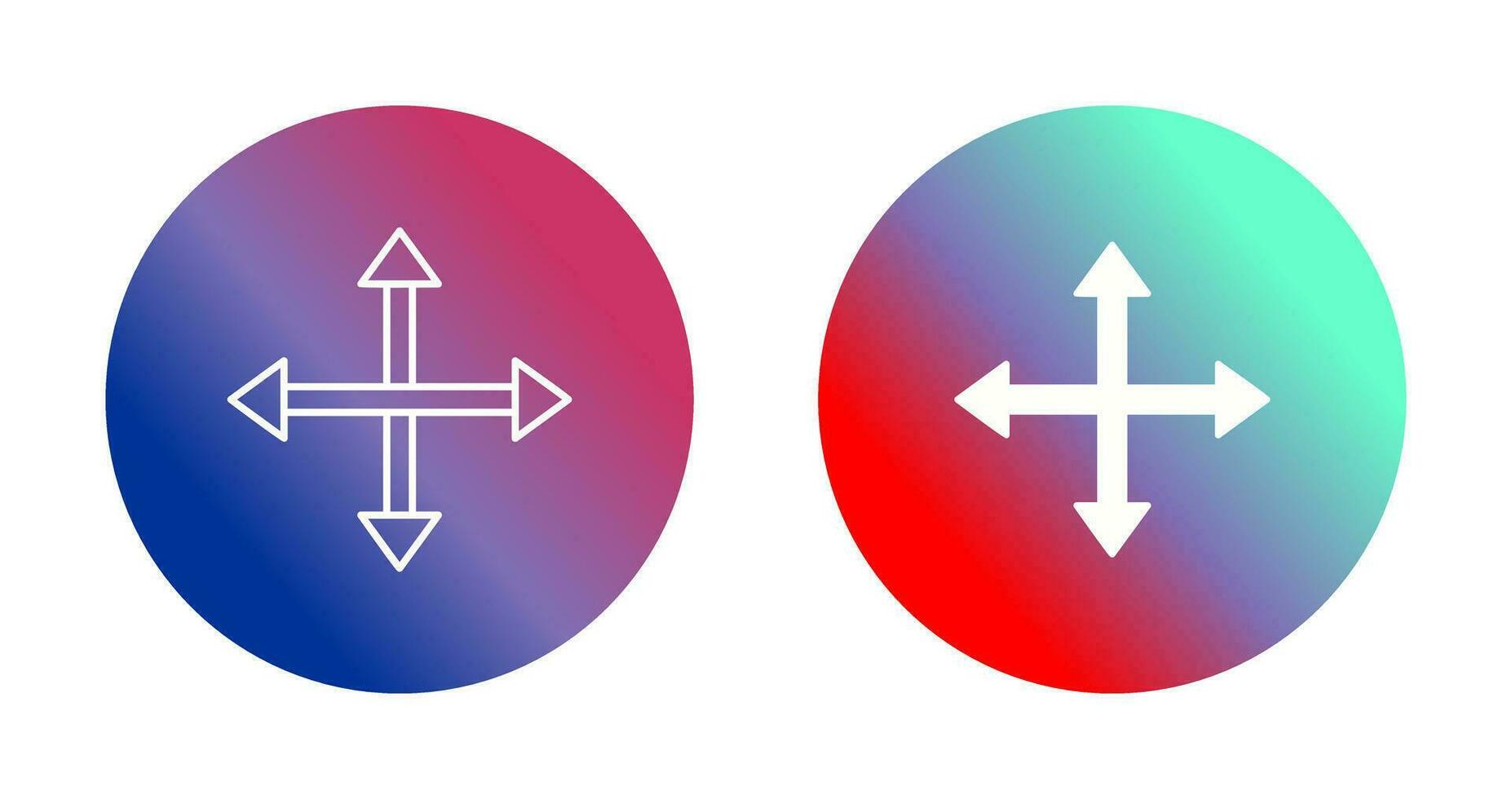 Unique Move Vector Icon