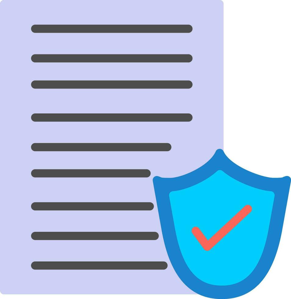 File protection Vector Icon Design