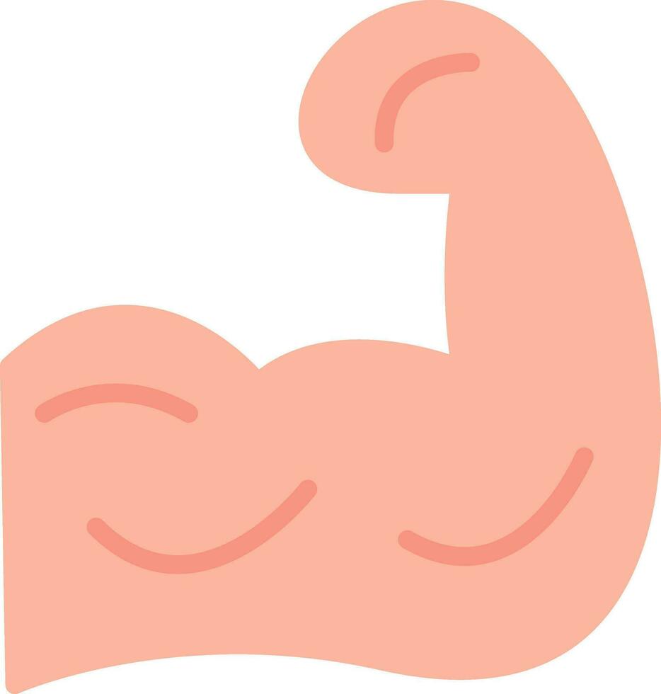 Muscle Vector Icon Design