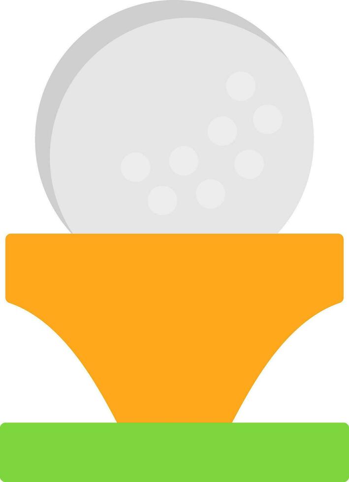 Golf ball Vector Icon Design