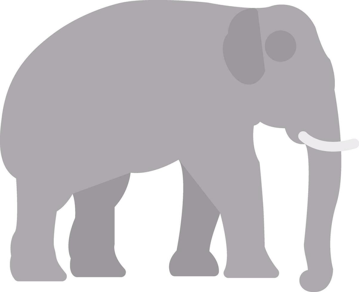 Elephant Vector Icon Design